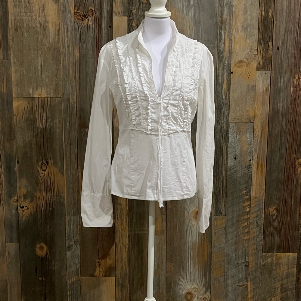 White Blanco blouse